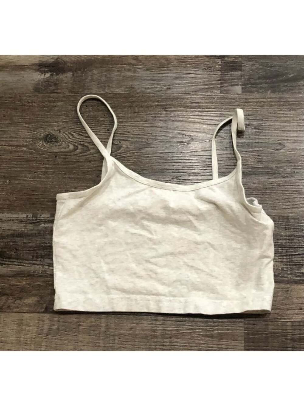 TNA Womens Small Light Gray Spaghetti Strap Camisole